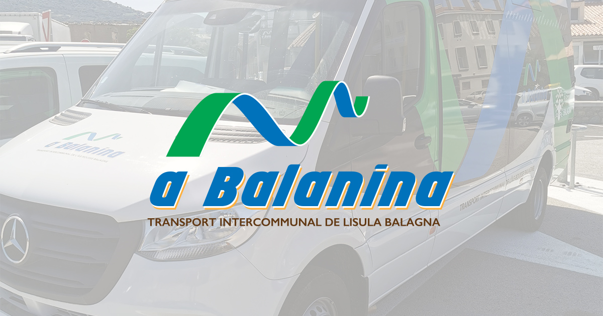 Photo du logo A Balanina pour le réseau de bus de l'ile rousse